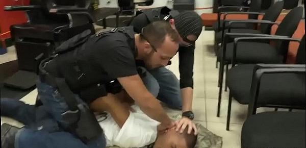  Hot sexy gay cops Robbery Suspect Apprehended